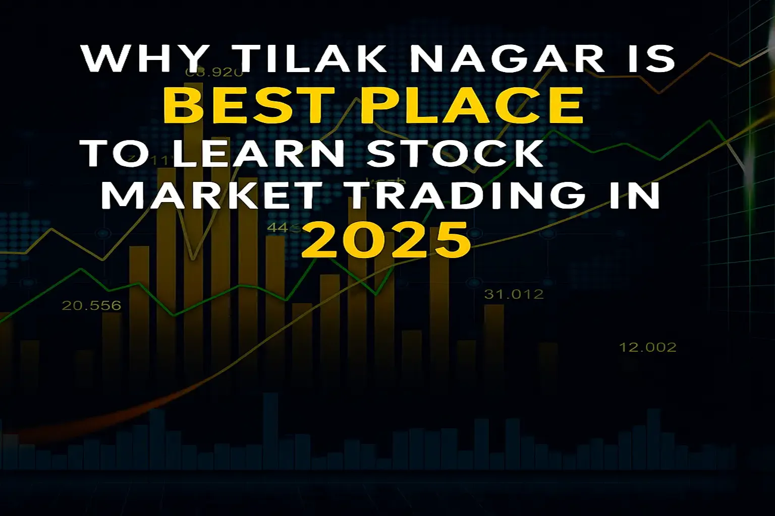 Stock market institute in Tilak Nagar