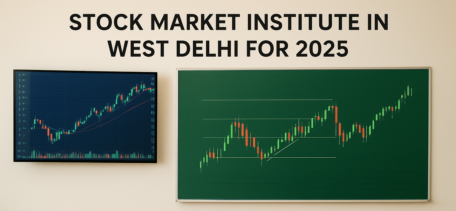 Stock market institute in West Delhi