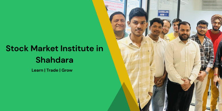 stock market institute in shahdara
